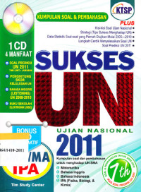 SUKSES UN SMA/MA 2011 - IPA : KUMPULAN SOAL DAN PEMBAHASAN