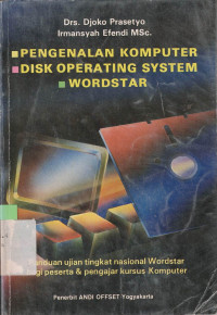 Pengenalan komputer: Disk Operating System (DOS) dan Wordstar