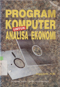 Program komputer untuk analisa ekonomi