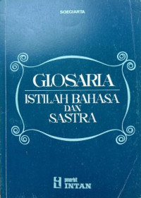 Glosaria : Istilah bahasa dan sastra