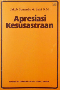 APRESIASI KESUSASTERAAN