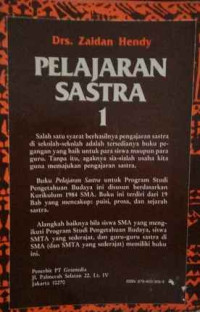 PELAJARAN SASTRA 1