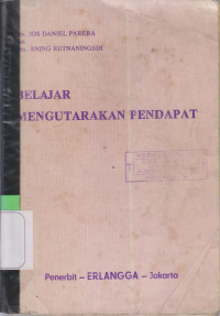 Belajar mengutarakan pendapat