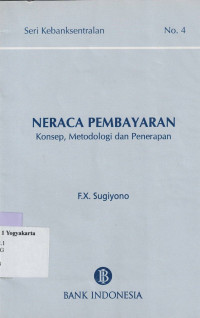 NERACA PEMBAYARAN : KONSEP, METODOLOGI DAN PENERAPAN