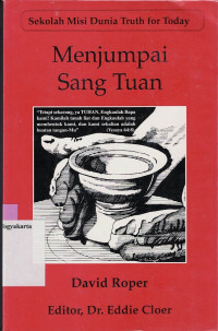 MENJUMPAI SANG TUAN