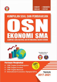 KUMPULAN SOAL DAN PEMBAHASAN OSN (OLIMPIADE SAINS NASIONAL) EKONOMI SMA