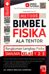 METODE BIMBEL FISIKA ALA TENTOR SMA KELAS 1,2, & 3