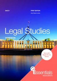 LEGAL STUDIES WORKBOOK : SACE 1