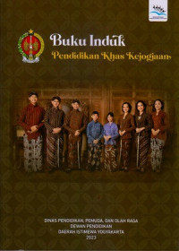 BUKU INDUK PENDIDIKAN KHAS KEJOGJAAN