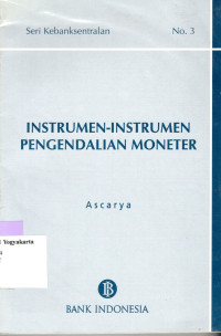 INSTRUMEN - INSTRUMEN PENGENDALIAN MONETER