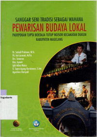 SANGGAR SENI TRADISI SEBAGAI WAHANA PEWARISAN BUDAYA LOKAL : PADEPOKAN 