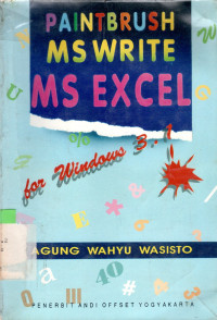 Paintbrush MS write MS excel