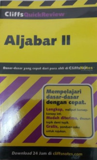 CLIFFS QUICK REVIEW : ALJABAR II