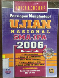 PERSIAPAN MENGHADAPI UJIAN NASIONAL SMA - IPA 2006