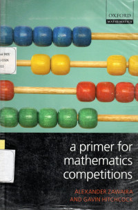 A PRIMER FOR MATHEMATICS : OXFORD MATHEMATICS