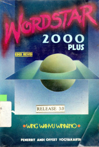 Wordstar 2000 plus release 3.0